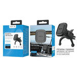 FE5004 ILEA Premium Car Support for Mobiles with Strong Magnet, 360? Rotation, for Car AirVent, Black
