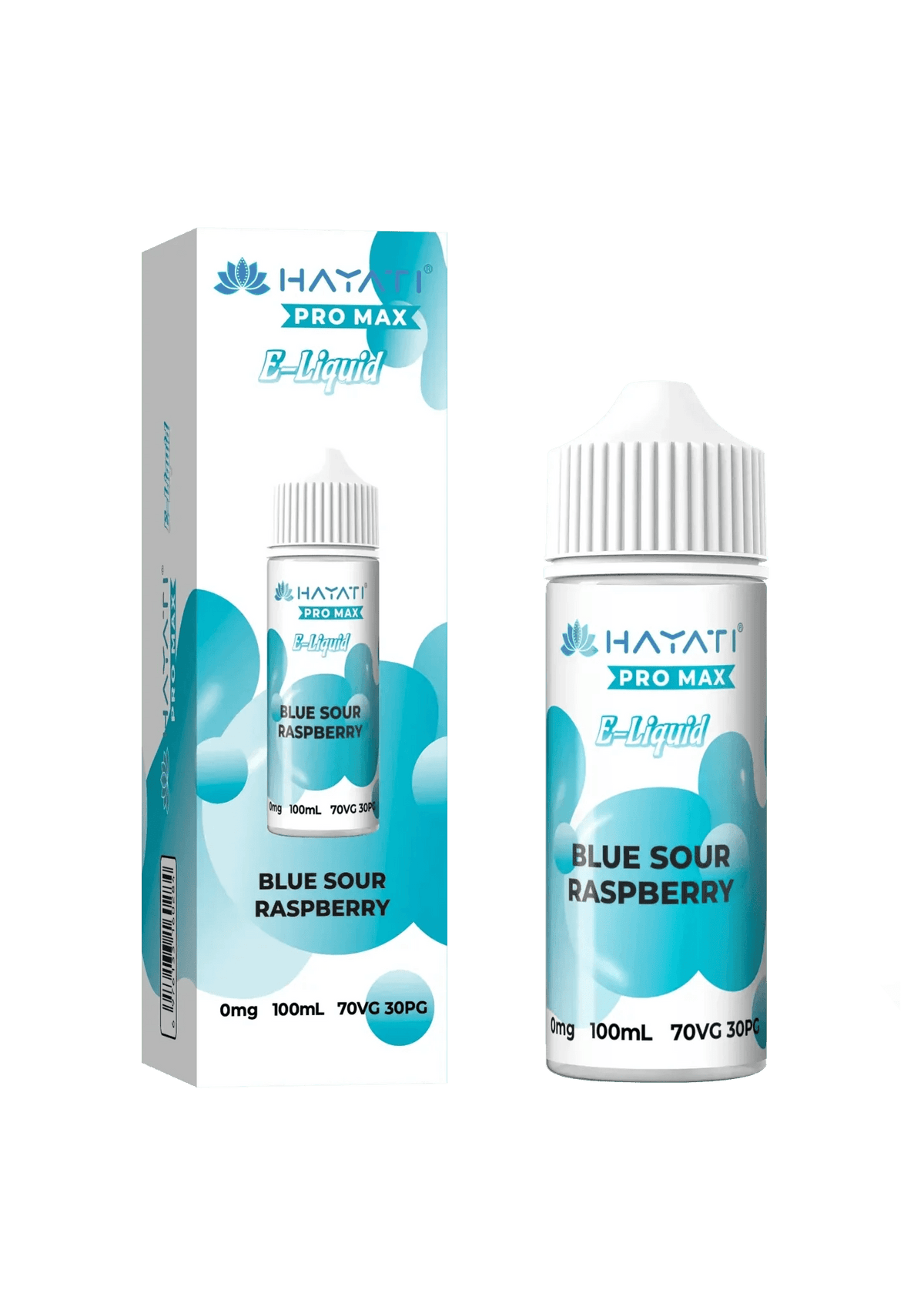 Hayati Pro Max E - liquid 100ml Blue Sour Raspberry