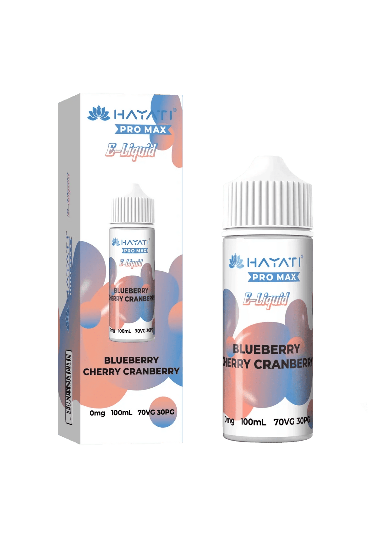 Hayati Pro Max E - liquid 100ml Blueberry Cherry Cranberry