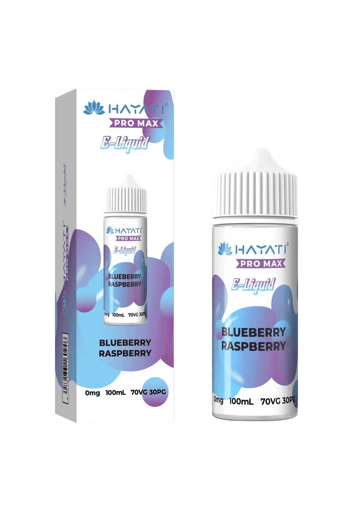 Hayati Pro Max E - liquid 100ml Blueberry Raspberry