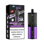 Hayati Pro Ultra Plus Shisha 30k Vape Kit Box of 5 Double Apple/Double Apple