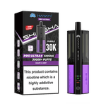 Hayati Pro Ultra Plus Shisha 30k Vape Kit Box of 5 Double Apple/Double Apple