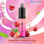Hayati Twist 5000 Puffs Disposable Vape Box of 5 Strawberry Cranberry Cherry