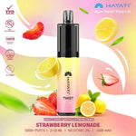 Hayati Twist 5000 Puffs Disposable Vape Box of 5 Strawberry Lemonade
