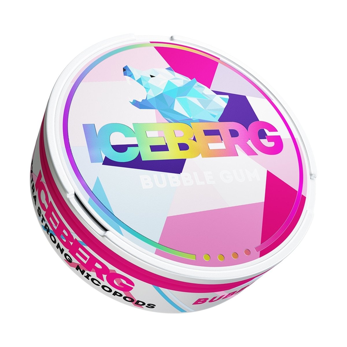 Iceberg Nicotine Pouches Pack of 10 Bubblegum