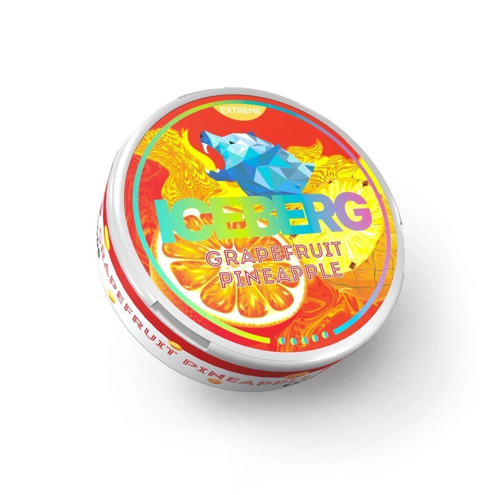 Iceberg Nicotine Pouches Pack of 10 Grapefruit Pineapple
