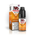 IVG Intense Nic Salts 10ml E - Liquid Pack of 10 Retro Orange