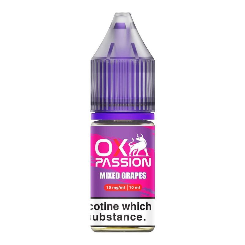 Oxva OX Passion Nic Salt 10ml Box of 10 Mixed Grape