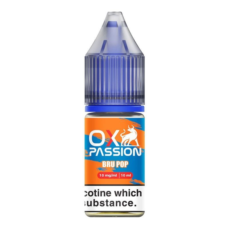 Oxva OX Passion Nic Salt 10ml Box of 10 Bru Pop