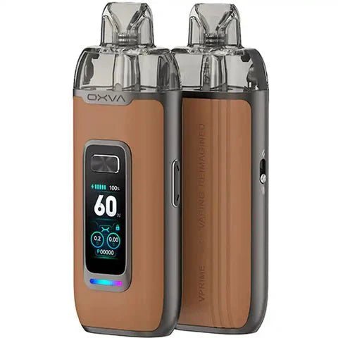 Oxva VPrime Pod Kit Brown Leather