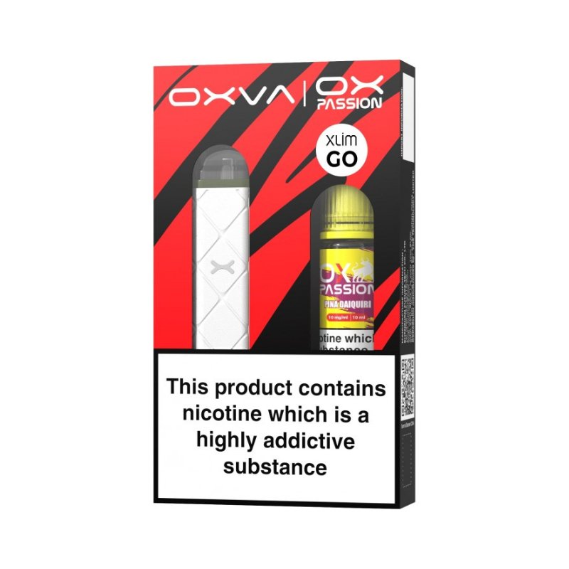 Oxva Xlim Go / Free Ox Passion Salt Pod Kit White