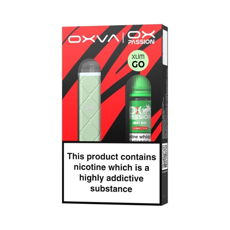 Oxva Xlim Go / Free Ox Passion Salt Pod Kit Light Green