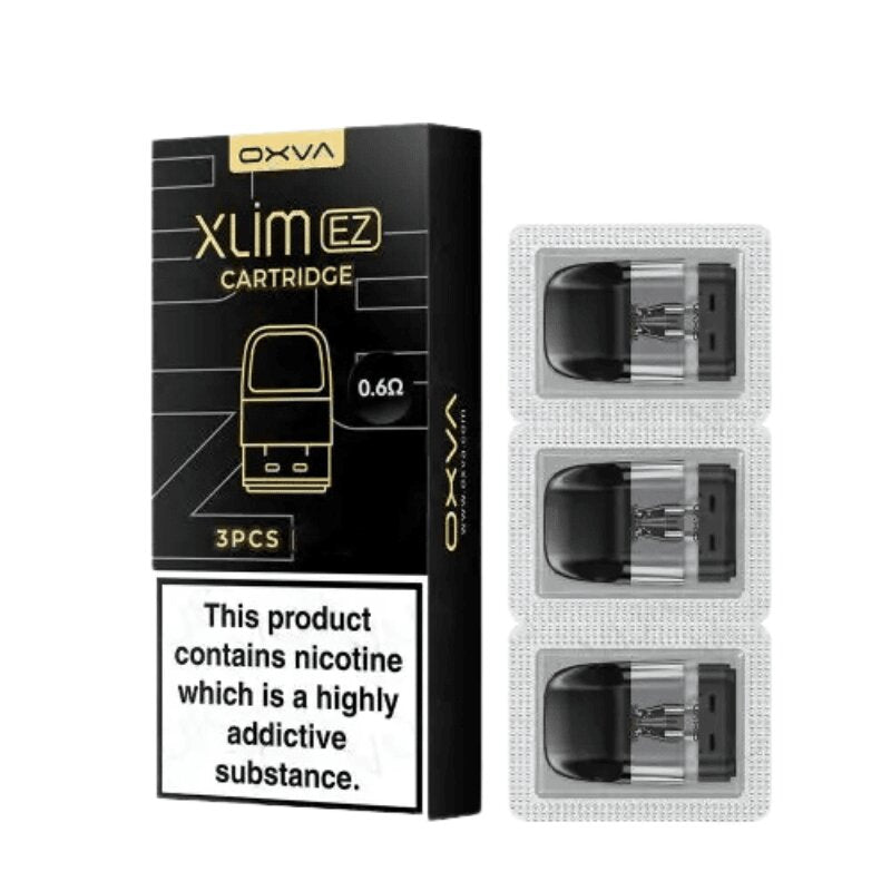 Oxva Xlim SQ/EZ Replacement Pods Pack of 3 0.6 Ohm