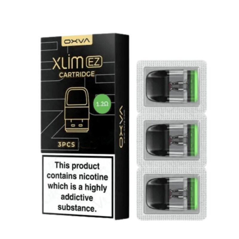 Oxva Xlim SQ/EZ Replacement Pods Pack of 3 1.2 Ohm