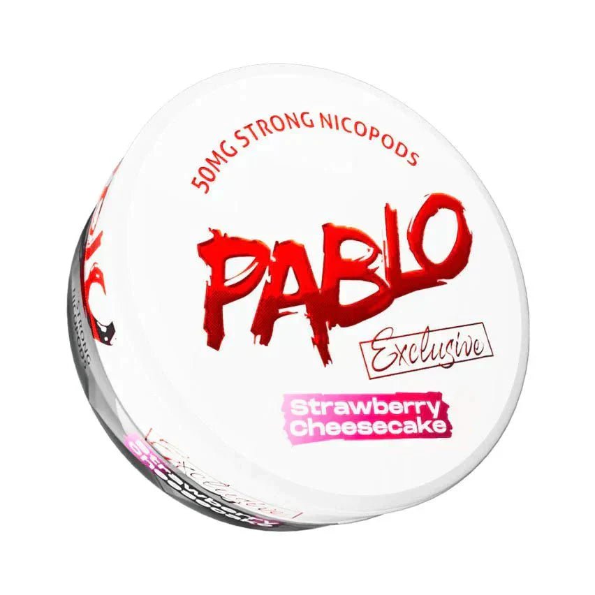 Pablo Snus Nicotine Pouches Pack of 10 Strawberry Cheesecake
