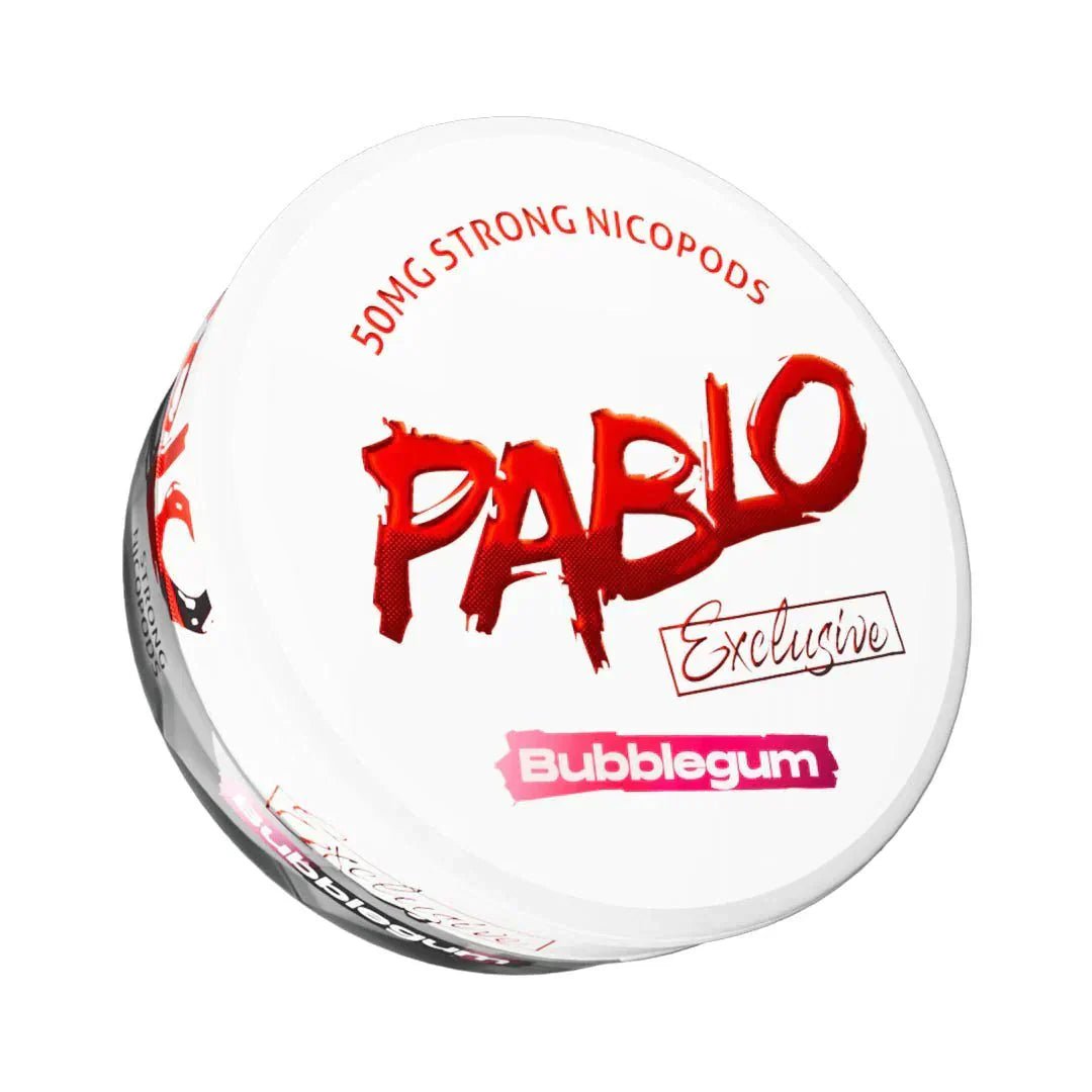 Pablo Snus Nicotine Pouches Pack of 10 Bubblegum