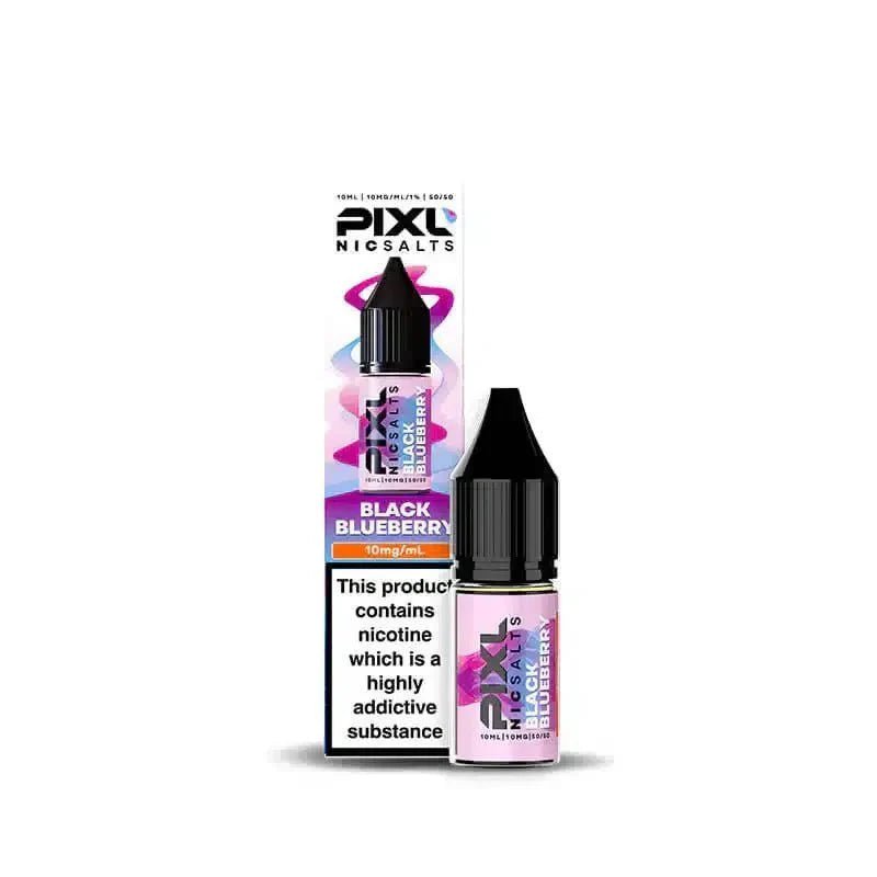 PIXL Nic Salt 10ml E - Liquids Box of 10 Black Blueberry