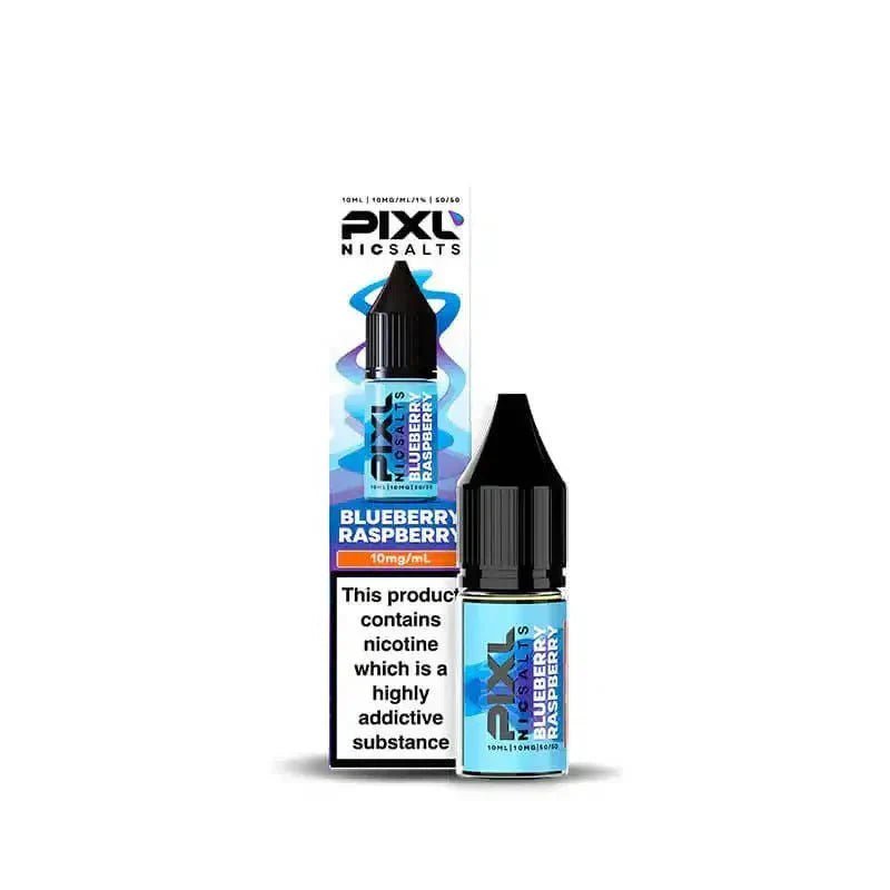 PIXL Nic Salt 10ml E - Liquids Box of 10 Blueberry Raspberry
