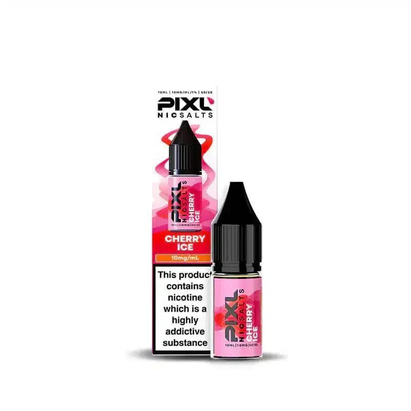 PIXL Nic Salt 10ml E - Liquids Box of 10 Cherry Ice