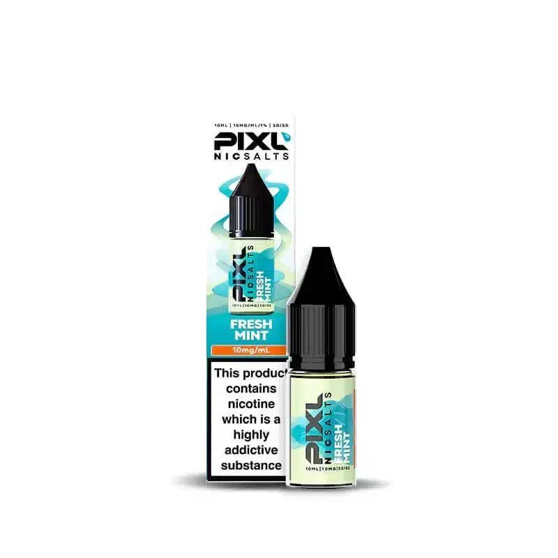 PIXL Nic Salt 10ml E - Liquids Box of 10 Fresh Mint