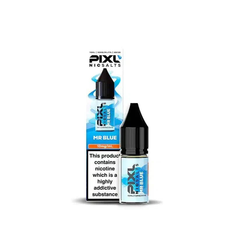 PIXL Nic Salt 10ml E - Liquids Box of 10 Mr Blue