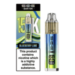 Ske Bar 15k Prefilled Pod Vape Kit - Pack of 5 Blueberry Lime