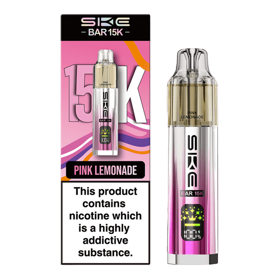 Ske Bar 15k Prefilled Pod Vape Kit - Pack of 5 Pink Lemonade