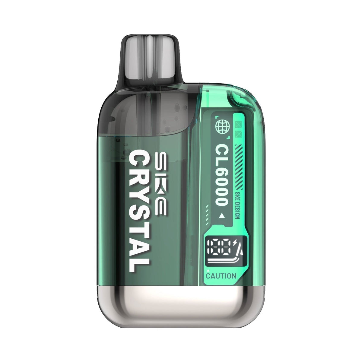 SKE Crystal CL6000 Puffs Prefilled Pod Vape Kit Box of 5 Watermelon Ice