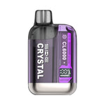 SKE Crystal CL6000 Puffs Prefilled Pod Vape Kit Box of 5 Blueberry Raspberries