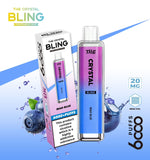 The Crystal Bling 6000 Prefilled Pod Vape - Box of 10 Mad Blue ( £19.99 )