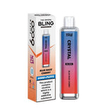 The Crystal Bling 6000 Prefilled Pod Vape - Box of 10 Cherry Peach Lemonade ( £19.99 )