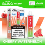 The Crystal Bling Max 10000 Prefilled Vape Pod Kit Box of 5 Cherry Watermelon