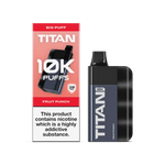 Titan 10K Puffs Disposable Vape Pod Kit Box of 5 Fruit Punch