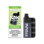 Titan 10K Puffs Disposable Vape Pod Kit Box of 5 Strawberry Kiwi