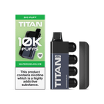 Titan 10K Puffs Disposable Vape Pod Kit Box of 5 Watermelon Ice