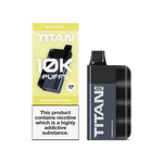 Titan 10K Puffs Disposable Vape Pod Kit Box of 5 Pineapple Ice
