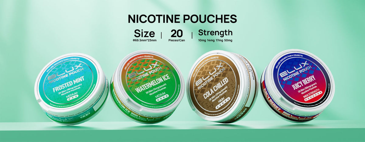 Elux Nicotine Pouches - Pack of 10 Watermelon Ice