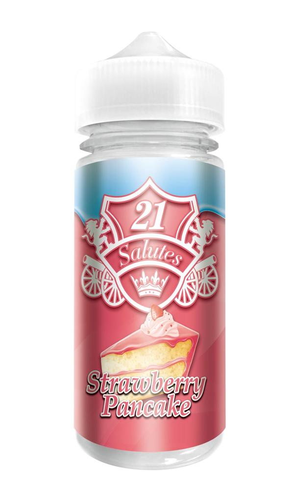 21 Salutes 100ml Shortfill Strawberry Pancake