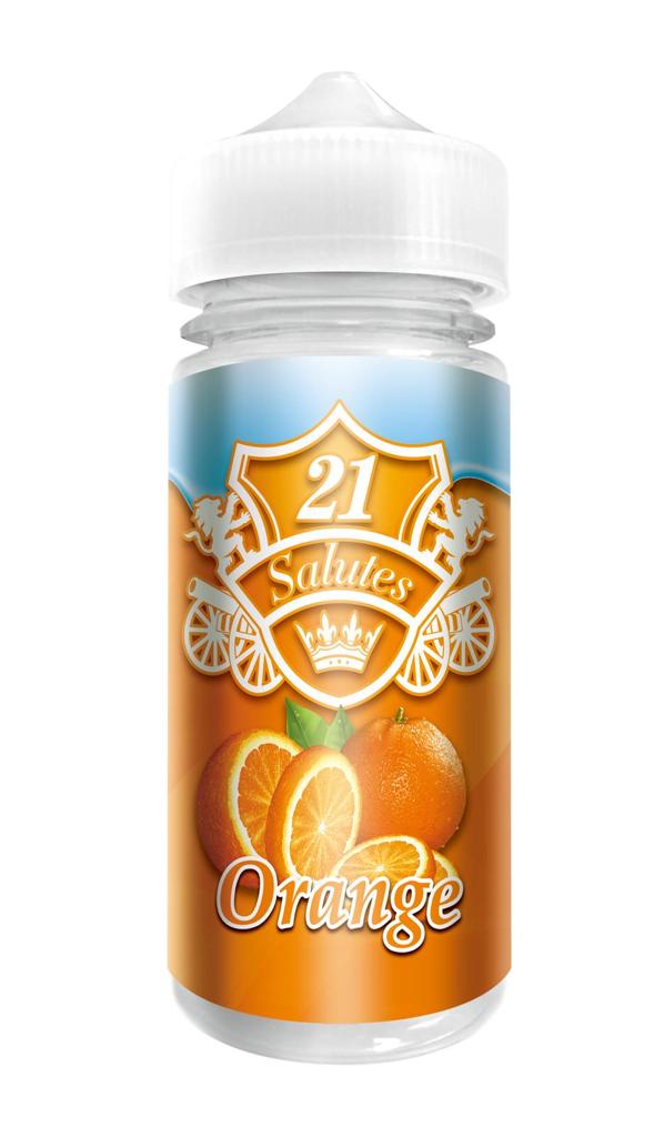 21 Salutes 100ml Shortfill Orange