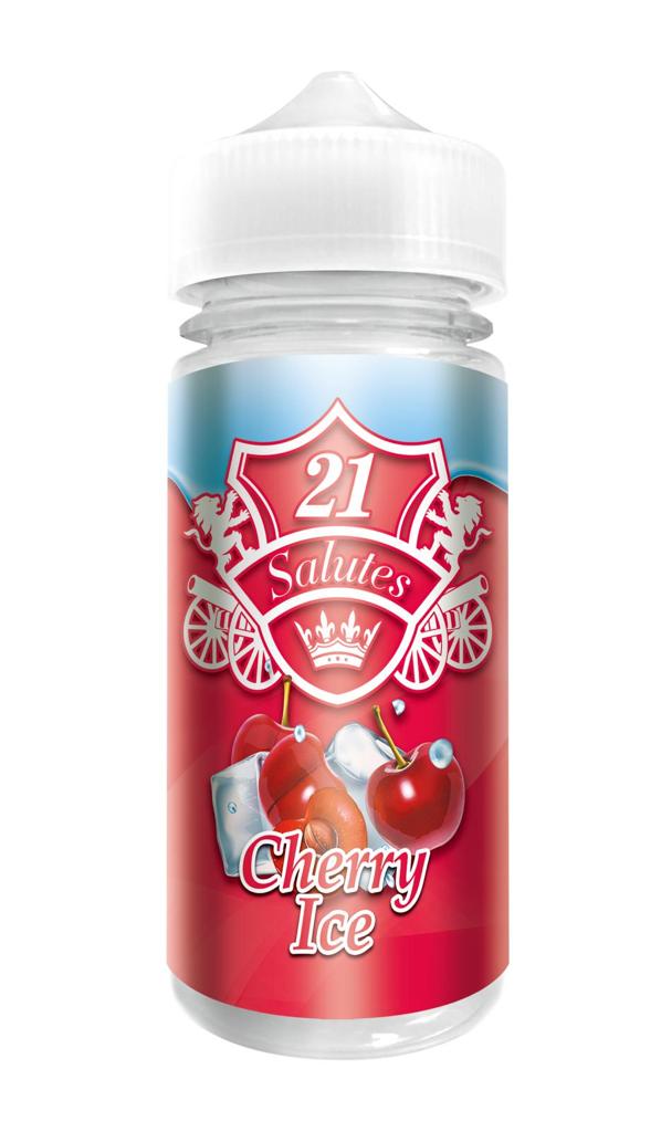 21 Salutes 100ml Shortfill Cherry Ice