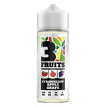 3 Fruits 100ml Shortfill Strawberry Apple Grape