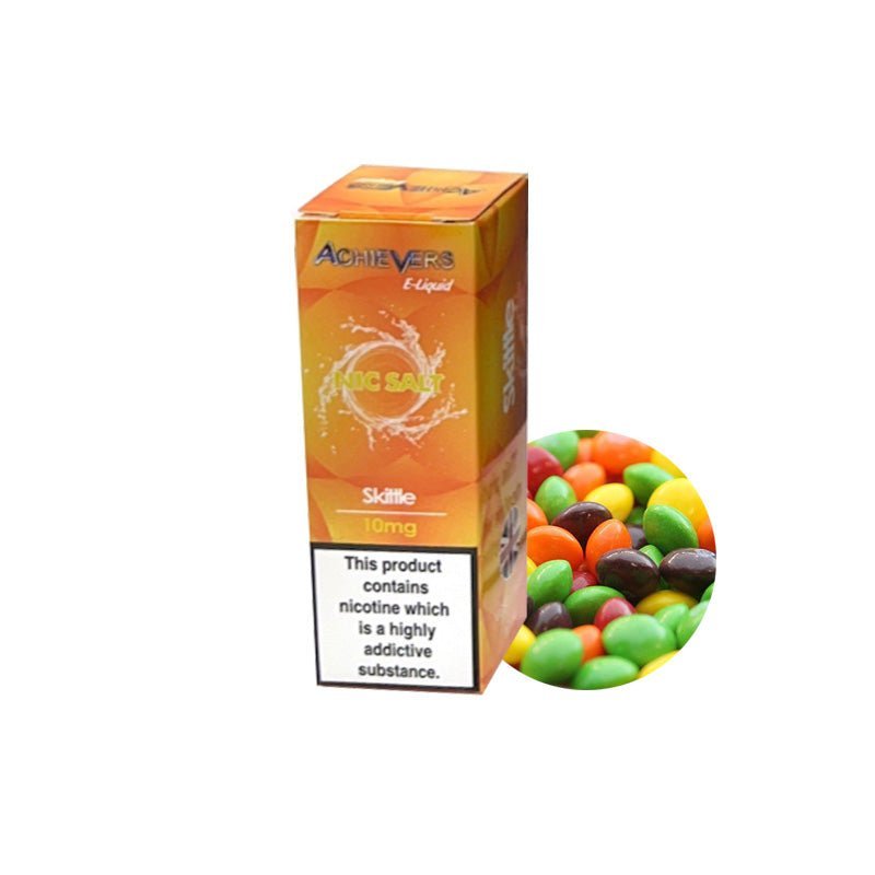 Achievers Salt 10ml - Pack of 10 Skittles