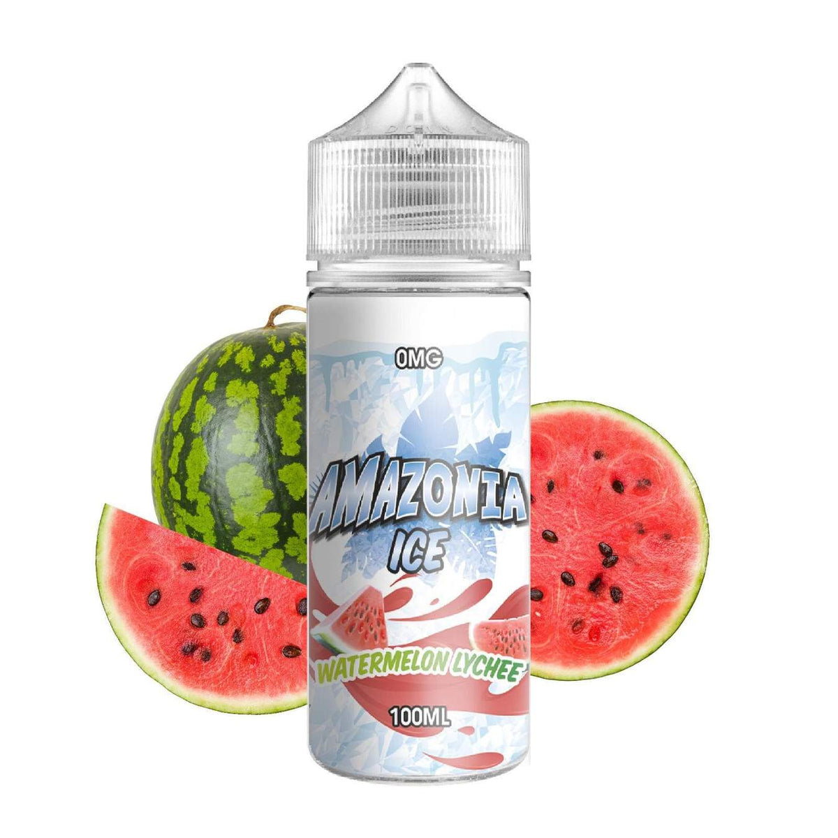 Amazonia Ice 100ml Shortfill Watermelon Lychee