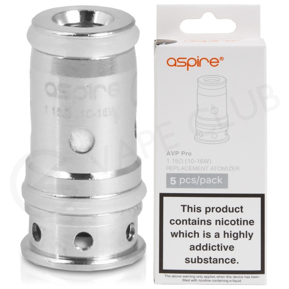Aspire AVP Coils - Pack of 5 1.15