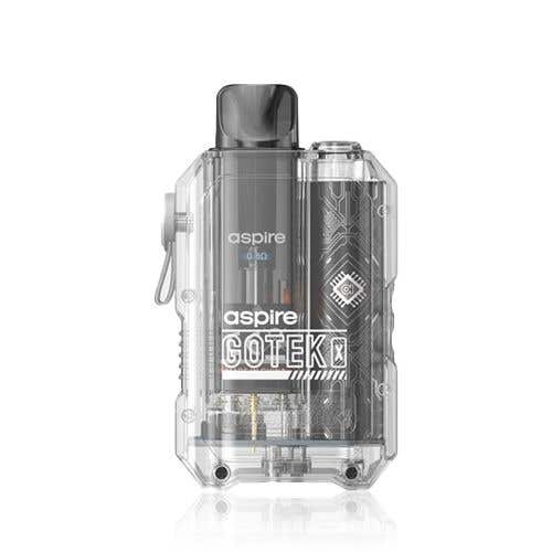 Aspire - Gotek X Pod Vape Kit Transparent
