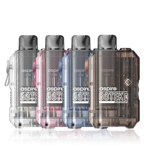 Aspire - Gotek X Pod Vape Kit Transparent