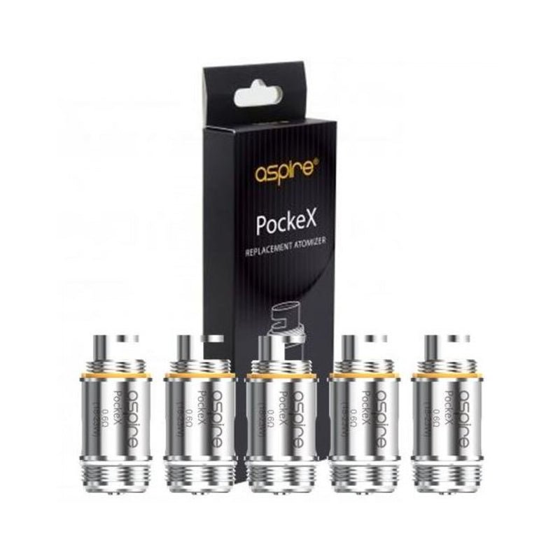 ASPIRE - POCKEX - COILS 5x 0.60ohm