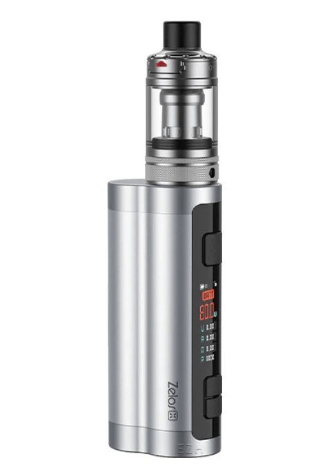 Aspire Zelos X Kit Metallic Silver