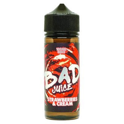 Bad Juice 100ml Shortfill Strawberry Cream