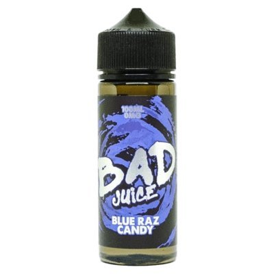 Bad Juice 100ml Shortfill Blue Raz Candy